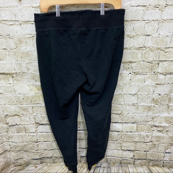Champion Black Cotton Logo Jogger Pants - Picture 4 of 6